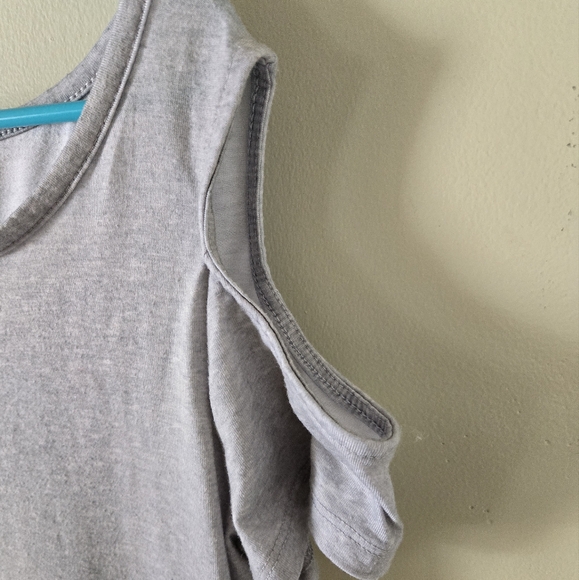 SO Favorite Skater Dress sz 10-12 Gray - Picture 3 of 4